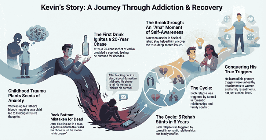 Infographic Kevins Story